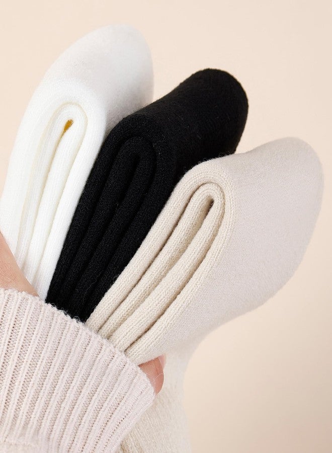 KANAV Boot Socks for Women - Warm Winter Thick Thermal Cute Cozy Comfy Slouch Soft Chunky Crew - Image 2
